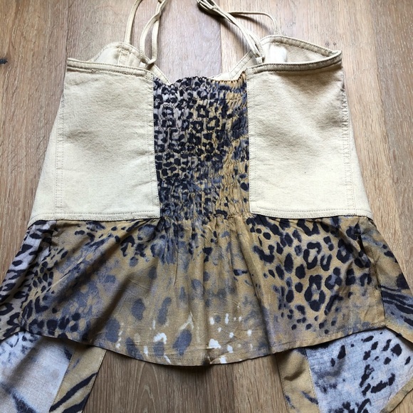 Corset made in Italy by Krizia jeans size 8 - Picture 7 of 9